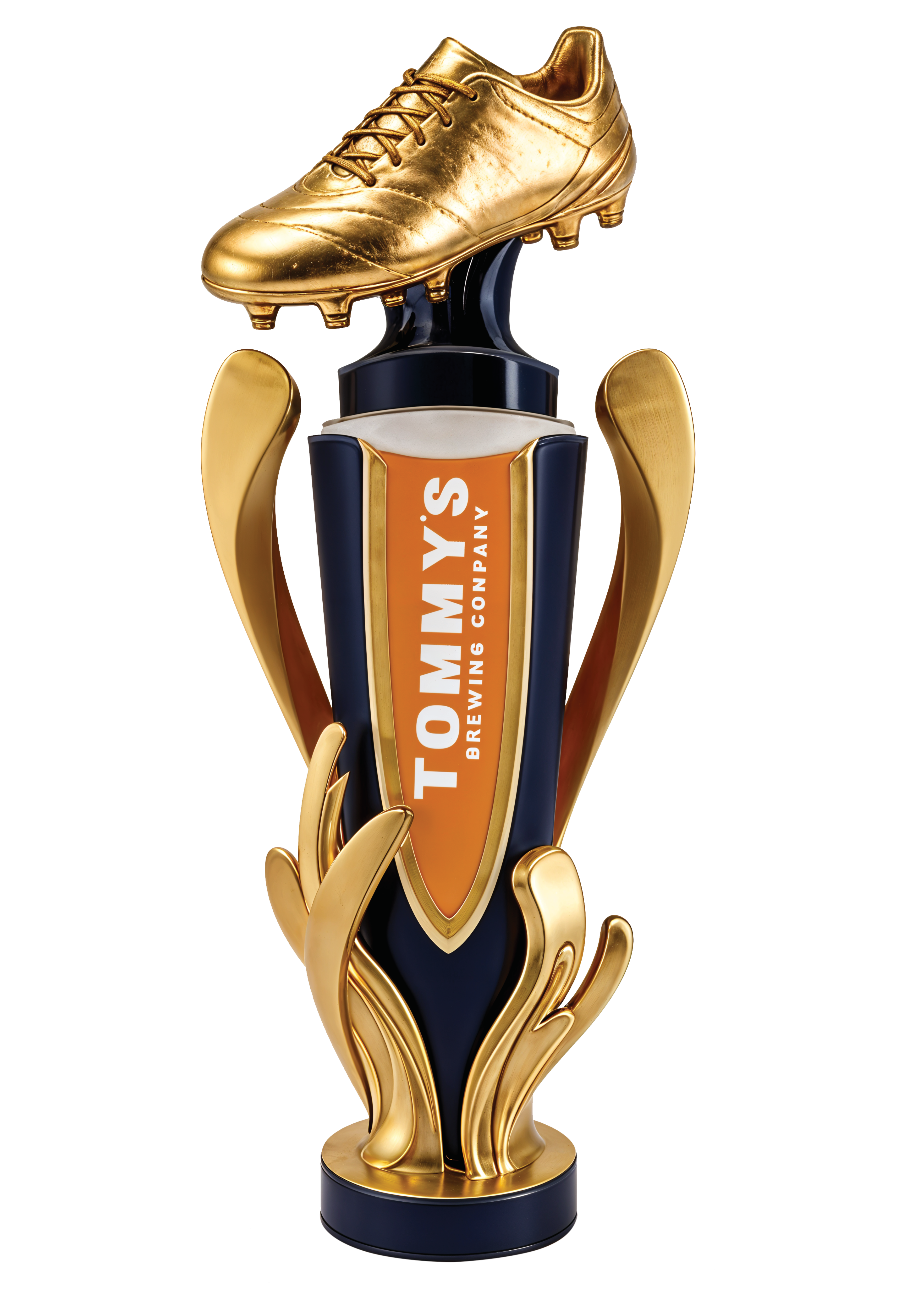 Tommy's World Cup trophy artwork